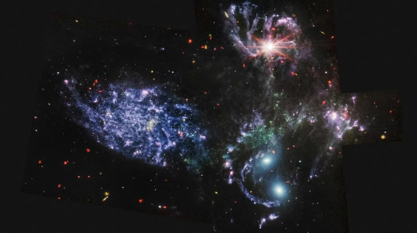 El James Webb descubrió 6 galaxias enormes